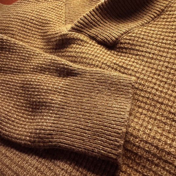 SCHOTT Shawl Collar Wool Blend Sweater - Picture 5 of 5